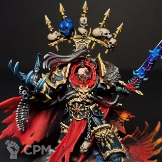 Описание картинки Abaddon the despoiler от "Малярный Скитарий"  по цене 4 800руб | Свободный Рынок Миниатюр - СРМ