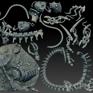 Описание картинки Nekrosor Ammentar (Scan) от AxeL's Forge по цене 950руб | Свободный Рынок Миниатюр - СРМ