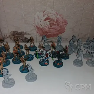 Описание картинки Небольшая армия сепаратистов от KANH по цене 2 500руб | Свободный Рынок Миниатюр - СРМ