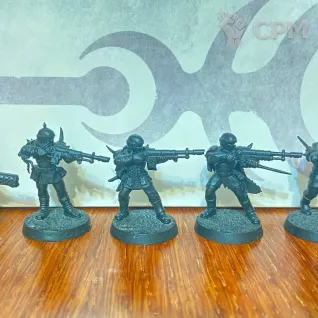 Описание картинки Renegade Guardsmen от SollerТМ по цене 5 500руб | Свободный Рынок Миниатюр - СРМ