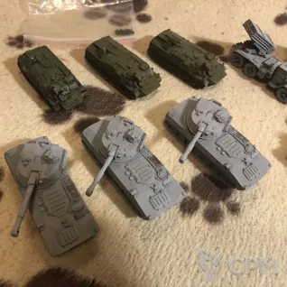 Описание картинки Набор для Flames of War Team Yankee - World War III за USSR от Ivolga по цене 17 000руб | Свободный Рынок Миниатюр - СРМ
