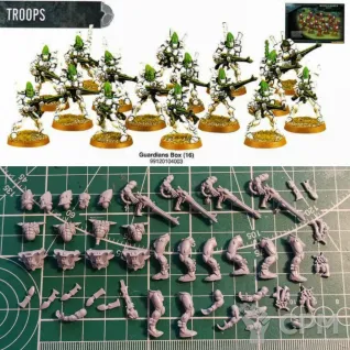 Описание картинки Eldar Guardians (4; 1999) от Stark Foundry по цене 870руб | Свободный Рынок Миниатюр - СРМ