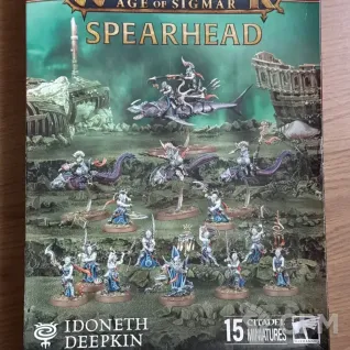 Описание картинки Spearhead: Idoneth Deepkin от zurdo по цене 14 500руб | Свободный Рынок Миниатюр - СРМ