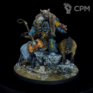 Описание картинки Space Wolves ready to play army в продвинутой игровухе от SWT по цене 140 000руб | Свободный Рынок Миниатюр - СРМ