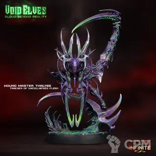 Описание картинки Dark Elves/Thalyss от Barduck Miniatures по цене 289руб | Свободный Рынок Миниатюр - СРМ