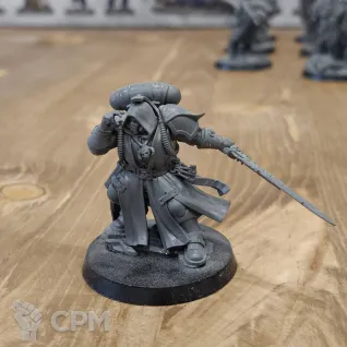 Описание картинки Primaris Librarian in Phobos Armour от Гарус по цене 2 500руб | Свободный Рынок Миниатюр - СРМ