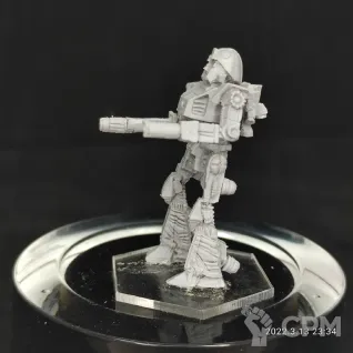 Описание картинки Энфорсер (50 тонн) от Dwarf Pirate Foundry по цене 350руб | Свободный Рынок Миниатюр - СРМ