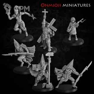 Описание картинки Trench Pilgrims, из набора Mercenaries от Unnamable_shop по цене 250руб | Свободный Рынок Миниатюр - СРМ