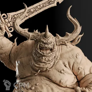 Описание картинки Great Unclean One Nurgle Фигурка (Warhammer) от GAS3TXD  по цене 4 900руб | Свободный Рынок Миниатюр - СРМ