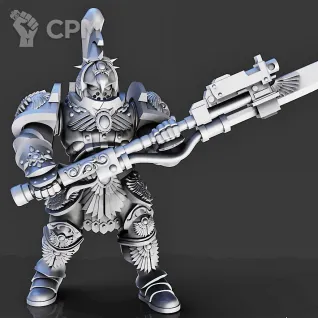Описание картинки Custodian Guard - альт 1 (отряд 5 моделей) от Магазин Альфария по цене 1 100руб | Свободный Рынок Миниатюр - СРМ