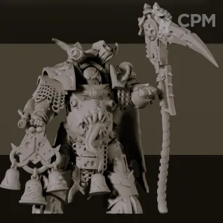 Описание картинки Deathshroud Terminators (отряд 3 модели) от Магазин Альфария по цене 850руб | Свободный Рынок Миниатюр - СРМ
