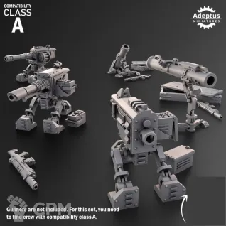 Описание картинки Heavy Weapons Team. Koelner Regiment. Imperial Guard. Compatibility class A. от Manufactorum76 по цене 450руб | Свободный Рынок Миниатюр - СРМ