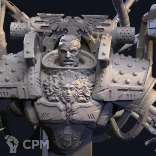 Описание картинки Ferrus Manus Bust от Kapers Point по цене 1 251руб | Свободный Рынок Миниатюр - СРМ