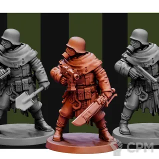 Описание картинки TRENCH CRUSADE - APOSTATES The Prince of a Mile (FULL PACK) от Manufactorum76 по цене 800руб | Свободный Рынок Миниатюр - СРМ