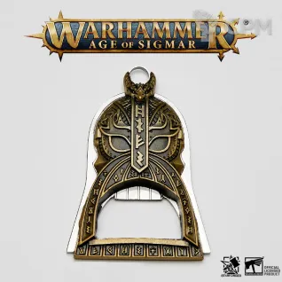 Описание картинки Grimnir’s Bottle Opener открывашка бутылок Гримнира от Fle94 по цене 2 500руб | Свободный Рынок Миниатюр - СРМ