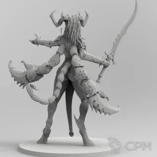 Описание картинки Keeper of Secrets (3) от DemonForge по цене 1 000руб | Свободный Рынок Миниатюр - СРМ