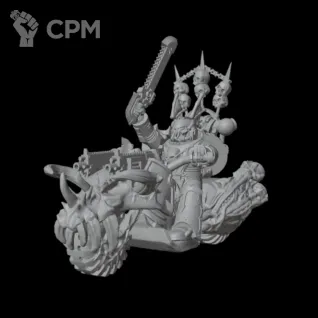 Описание картинки Night Lords Biker 2 от Стальные Небеса по цене 450руб | Свободный Рынок Миниатюр - СРМ