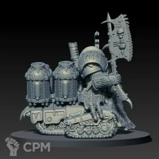 Описание картинки Lord of Skulls от MrMetalHorror по цене 5 000руб | Свободный Рынок Миниатюр - СРМ