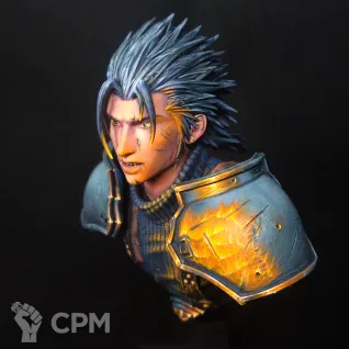 Описание картинки Zack FF7 от sleer40k по цене 20 000руб | Свободный Рынок Миниатюр - СРМ