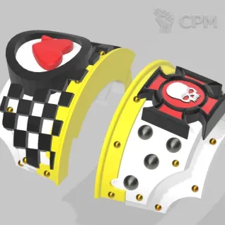 Описание картинки Lamenters Cataphractii Shoulder Pads от Saudad по цене 300руб | Свободный Рынок Миниатюр - СРМ
