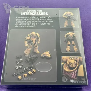 Описание картинки JoyToy Imperial Fists Intercessor от  по цене 1 790руб | Свободный Рынок Миниатюр - СРМ