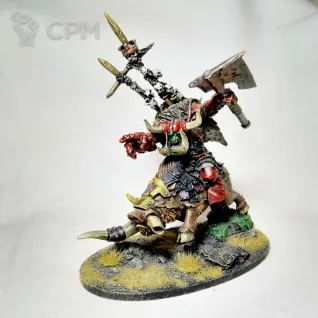 Описание картинки Orcs and Goblins Gorbad Ironclaw от MiniaturesFAN по цене 6 600руб | Свободный Рынок Миниатюр - СРМ