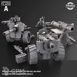 Описание картинки Heavy Weapons Team. Spectre Regiment. Imperial Guard. Compatibility class A. от Manufactorum76 по цене 450руб | Свободный Рынок Миниатюр - СРМ