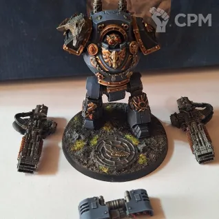 Описание картинки Space Wolves Contemptor Dreadnought #2 от VipeR по цене 4 000руб | Свободный Рынок Миниатюр - СРМ