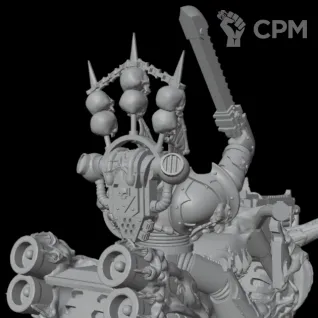 Описание картинки Night Lords Biker 2 от Стальные Небеса по цене 450руб | Свободный Рынок Миниатюр - СРМ