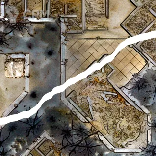 Описание картинки Футпринты - подложки для террейна (11ed GW layout) от WebWay Аксессуары по цене 1 950руб | Свободный Рынок Миниатюр - СРМ