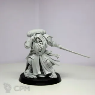 Описание картинки Primaris Librarian in Phobos Armour от Mechanic по цене 450руб | Свободный Рынок Миниатюр - СРМ