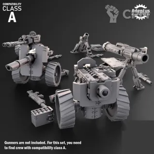 Описание картинки Heavy Weapons Team. Koelner Regiment. Imperial Guard. Compatibility class A. от Manufactorum76 по цене 450руб | Свободный Рынок Миниатюр - СРМ