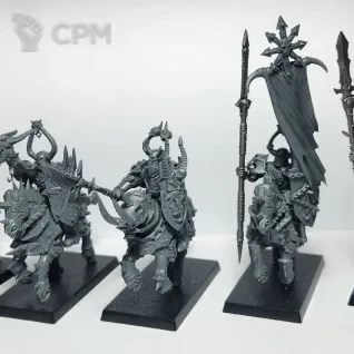 Описание картинки Chaos Knights, оригинал пластик от Shamkin по цене 3 500руб | Свободный Рынок Миниатюр - СРМ