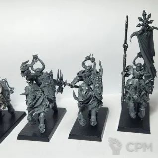 Описание картинки Chaos Knights, оригинал пластик от Shamkin по цене 3 500руб | Свободный Рынок Миниатюр - СРМ