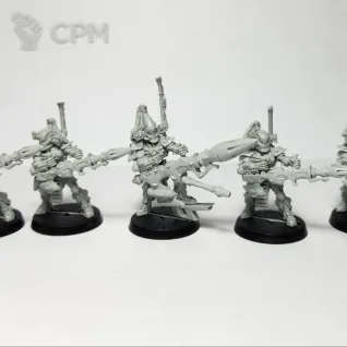 Описание картинки Dark reapers old version, оригинал файнкаст от Shamkin по цене 2 300руб | Свободный Рынок Миниатюр - СРМ