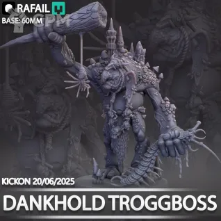 Описание картинки Dankhold Troggboss / Dankhold Troggoth от Knight of Light по цене 1 000руб | Свободный Рынок Миниатюр - СРМ