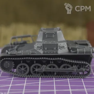 Описание картинки Немецкий командирский танк Leichter (Funk) Panzerwagen / масштаб 1:56/ 28мм от DModels по цене 440руб | Свободный Рынок Миниатюр - СРМ
