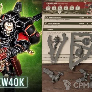 Описание картинки Chaplain with Jump Pack Armageddon (Оригинал) от Barbara по цене 3 500руб | Свободный Рынок Миниатюр - СРМ