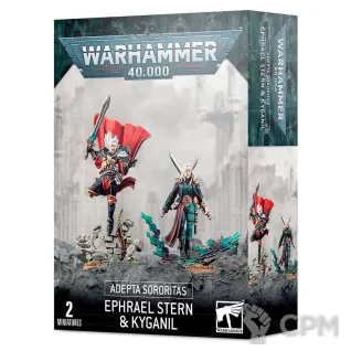 Описание картинки Adepta Sororitas: Ephrael Stern &amp; Kyganil от LifeIsNow по цене 5 690руб | Свободный Рынок Миниатюр - СРМ