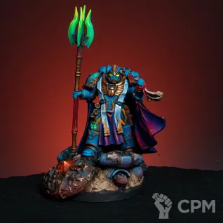 Описание картинки Thousand Sons – Librarian Consul от LDBits по цене 7 000руб | Свободный Рынок Миниатюр - СРМ