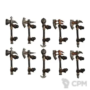 Описание картинки Warriors of Chaos Great Weapon Upgrade Pack х10 от OldHammer Мастерская по цене 450руб | Свободный Рынок Миниатюр - СРМ