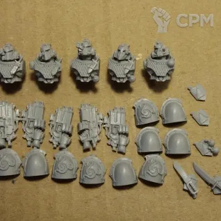 Описание картинки Alpha Legion Headhunter Kill Team Upgrade Set от Plants vs Zombies по цене 820руб | Свободный Рынок Миниатюр - СРМ