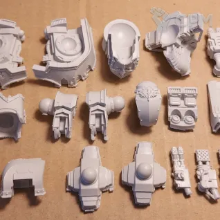 Описание картинки Dark Angels Legion Leviathan Pattern Siege Dreadnought от Plants vs Zombies по цене 1 880руб | Свободный Рынок Миниатюр - СРМ
