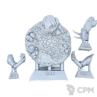 Описание картинки Mazarall the Butcher, Daemon Prince of Khorne от Red Rooster по цене 3 927руб | Свободный Рынок Миниатюр - СРМ