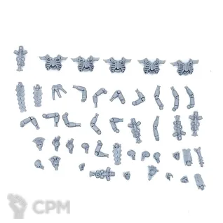 Описание картинки NECRON LYCHGUARD OR TRIARCH PRAETORIANS от Red Rooster по цене 2 239руб | Свободный Рынок Миниатюр - СРМ