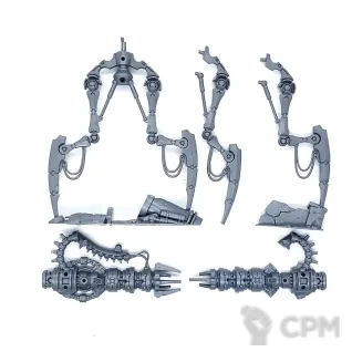Описание картинки NECRON CANOPTEK DOOMSTALKER от Red Rooster по цене 1 570руб | Свободный Рынок Миниатюр - СРМ