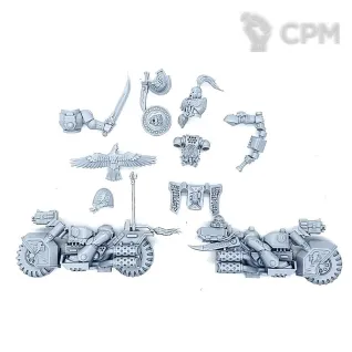 Описание картинки Jetek Suberei White Scars Deathwatch Overkill от Red Rooster по цене 646руб | Свободный Рынок Миниатюр - СРМ