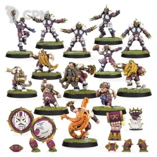 Описание картинки The Middenheim Maulers Human Dwarf Halfling Team от MiniaturesFAN по цене 5 767руб | Свободный Рынок Миниатюр - СРМ