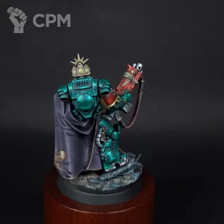 Описание картинки Captain With master crafted bolt rifle от Serg_Repas по цене 18 000руб | Свободный Рынок Миниатюр - СРМ