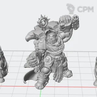Описание картинки MARNEUS CALGAR WITH VICTRIX HONOUR GUARD от Три Ди Принт по цене 550руб | Свободный Рынок Миниатюр - СРМ